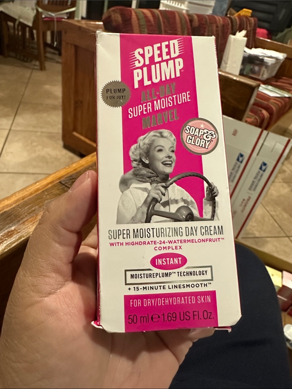 Soap & Glory Speed Plump Super Moisture Day Cream - 1.69 oz